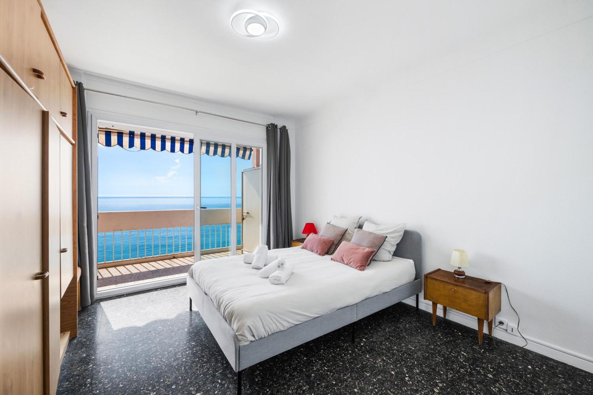 Le Panorama -Vue Exceptionnelle - Dernier Etage - Front De Mer Μεντόν Εξωτερικό φωτογραφία