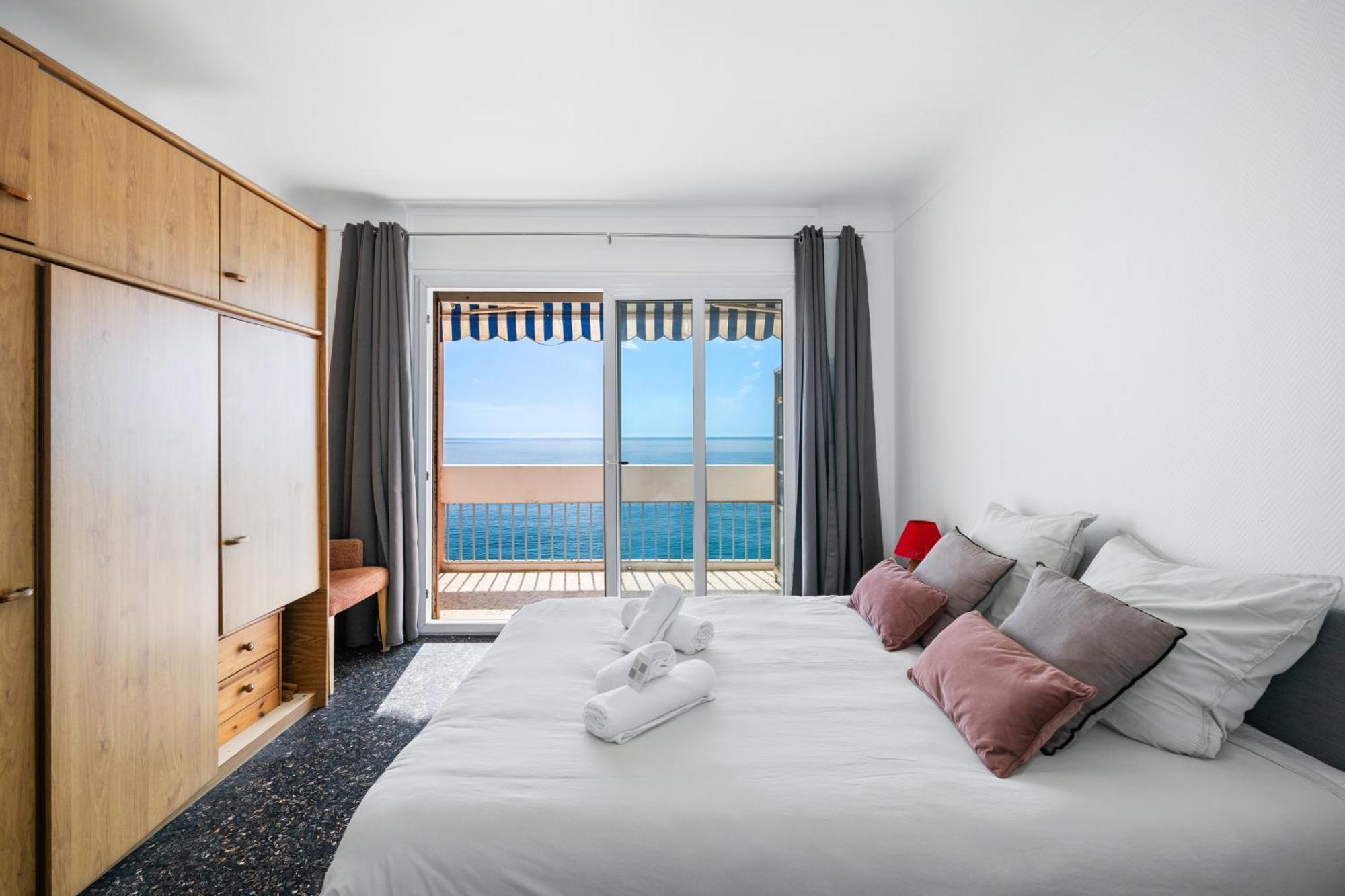 Le Panorama -Vue Exceptionnelle - Dernier Etage - Front De Mer Μεντόν Εξωτερικό φωτογραφία